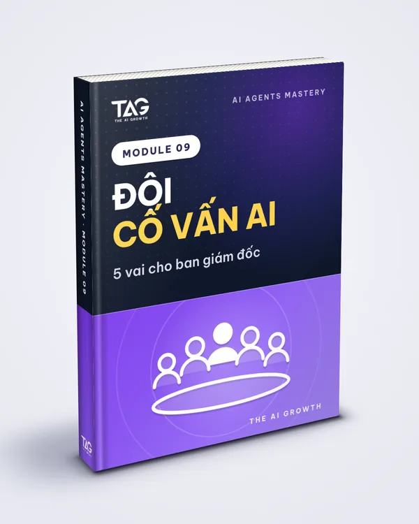 Bìa Module 09: Đội cố vấn AI cho ban giám đốc